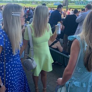 Cinq à Sept yellow dress